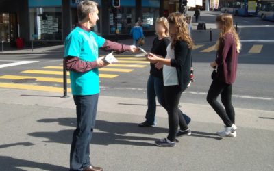 Stand à Montreux: 600 brochures antidrogue distribuées