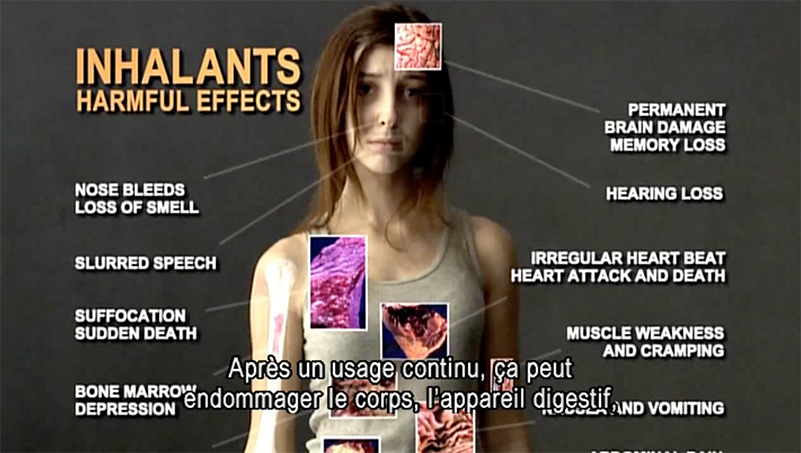 La vérité sur les drogues par inhalation