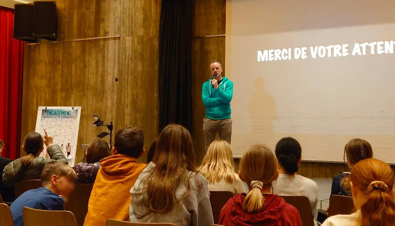 conférencier questions-réponses